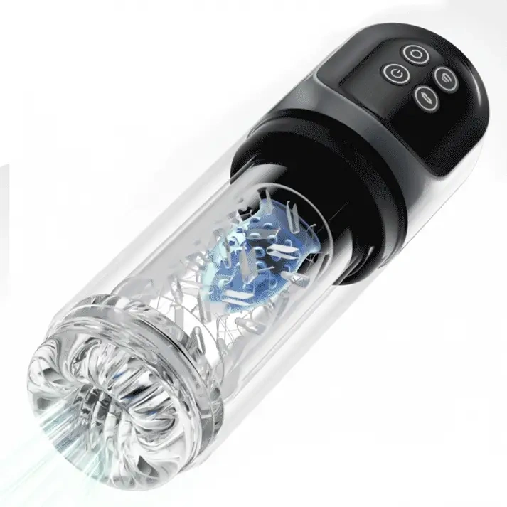 Vortex Automatischer Masturbator | 7 Saugstufen, Dual-Temperatur-SPA, 7 rotierende 360°-Massagebewegungen