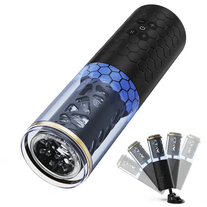 STORM SPINNE Elektrischer Masturbator | Stoß- & Rotationsfunktion mit 6 Frequenzen und 3 Geschwindigkeiten