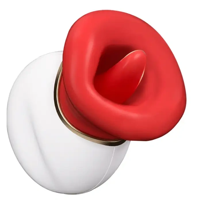 Mund- & Zungenstimulator 4-in-1 | Lecken, sanftes Beißen, Saugen und Vibration für intensive Klitorisstimulation