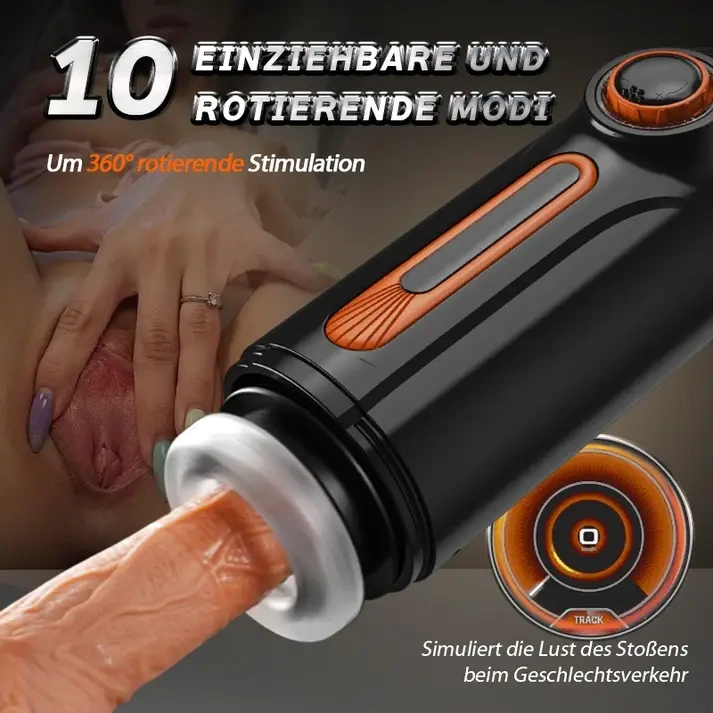 Alien Nr. 1 Automatischer Cup-Masturbator | Saug- und Stoßfunktion für intensive Stimulation