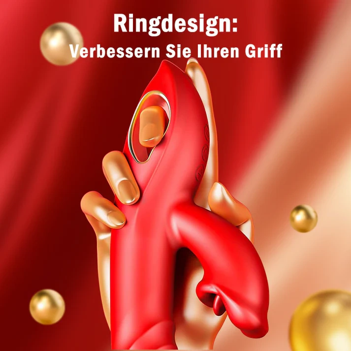 4-in-1 G-Punkt-Vibrator | Intensive Klitorisstimulation mit sanfter Lippen-Saugtechnik für Frauen & Paare