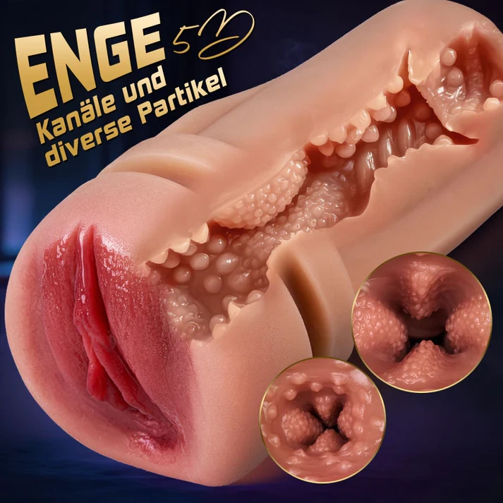 Captain Männliche Masturbation Cups | 5 Sucking 10 Vibrating Simulated Vagina Eingang