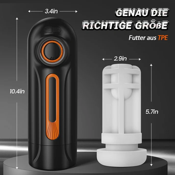 Alien Nr. 1 Automatischer Cup-Masturbator | Saug- und Stoßfunktion für intensive Stimulation
