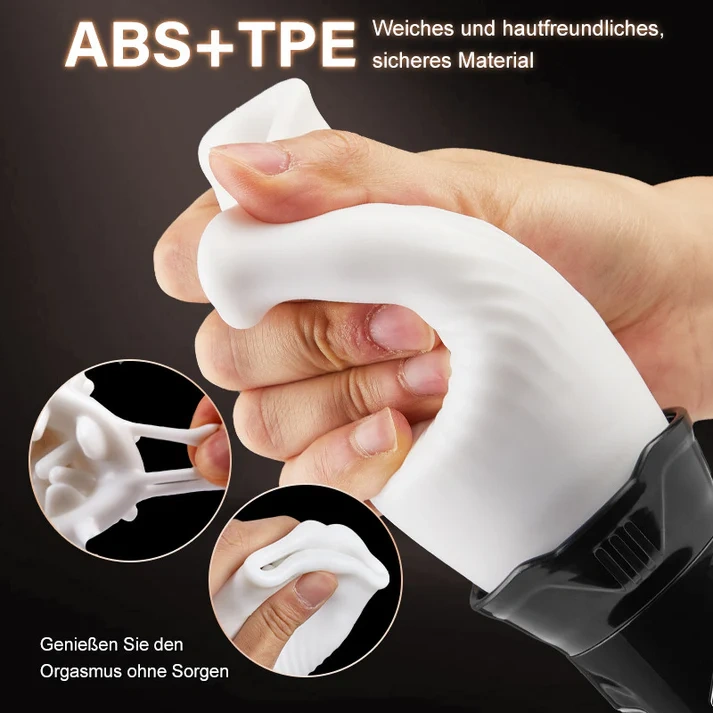 TORNADO 2-in-1 Oralsex-Cup-Masturbator | 10 Vibrationsmodi, 5 Rotationsstufen