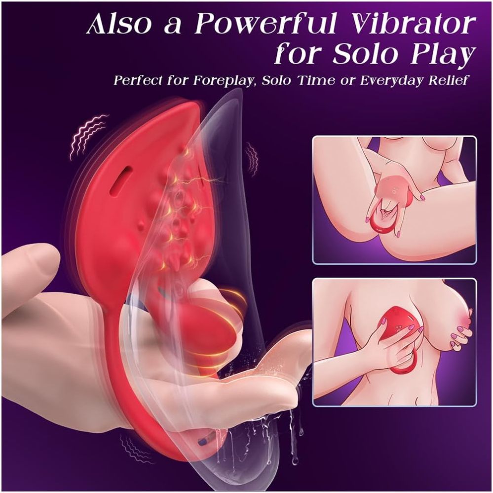 Wearable Paarvibrator | 9 Modi, Dual-Klitorisstimulation