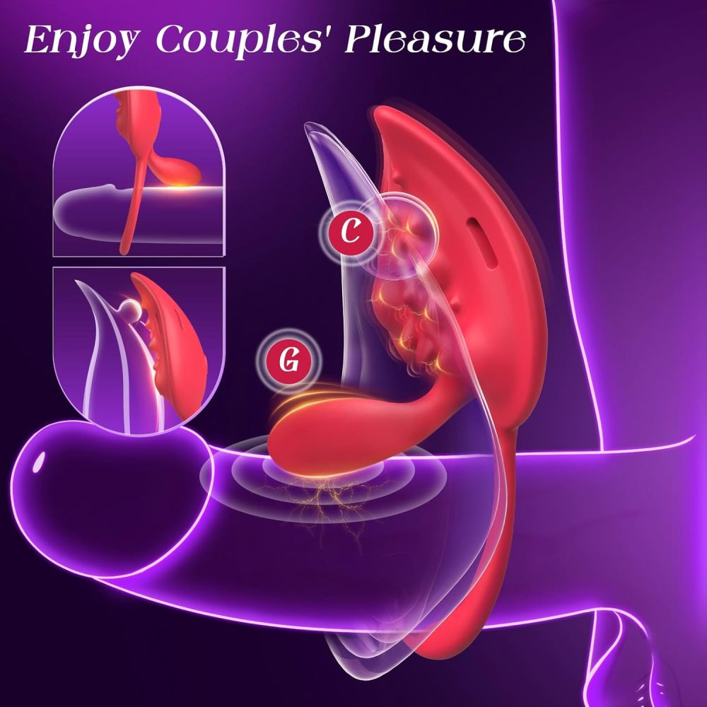 Wearable Paarvibrator | 9 Modi, Dual-Klitorisstimulation