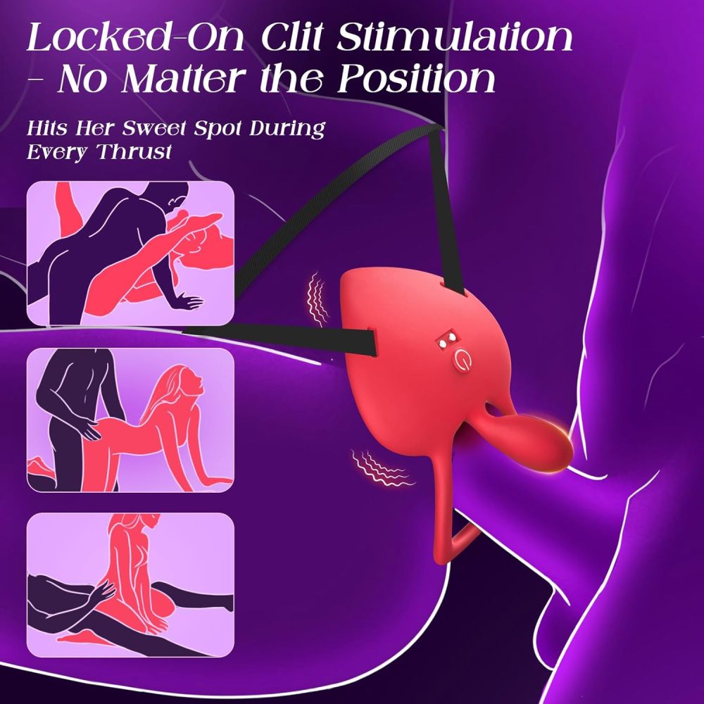 Wearable Paarvibrator | 9 Modi, Dual-Klitorisstimulation