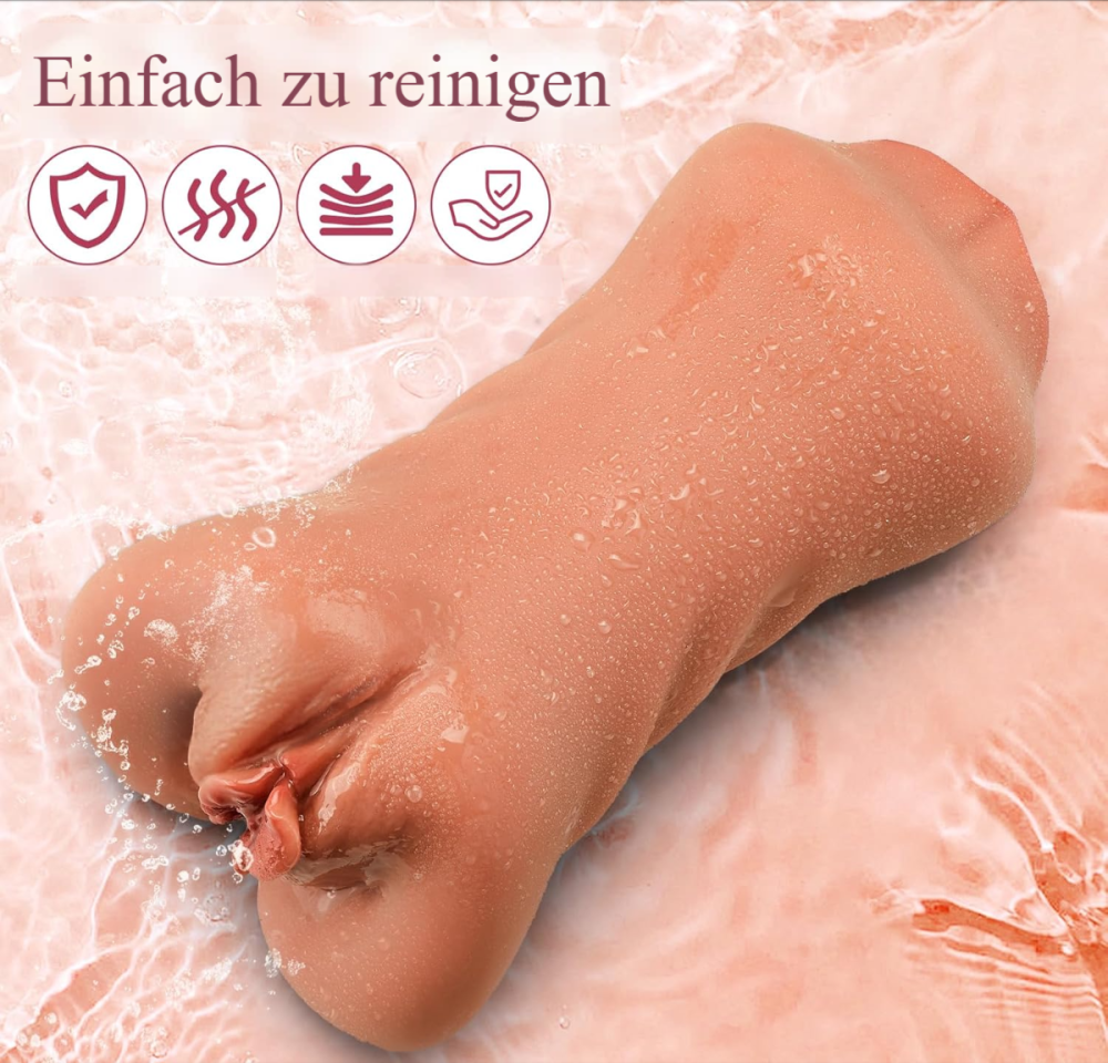 3-in-1 Masturbator für Männer | Realistischer 3D-Tunnel mit Oral-, Anal- & Vaginal-Feeling