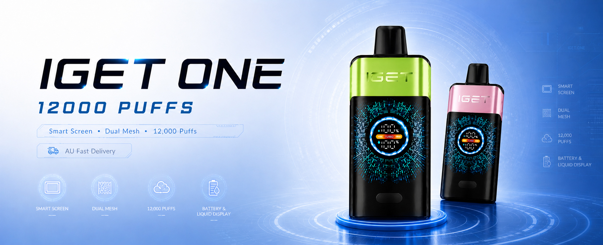 IGET ONE 12000 Puffs disposable vape Australia