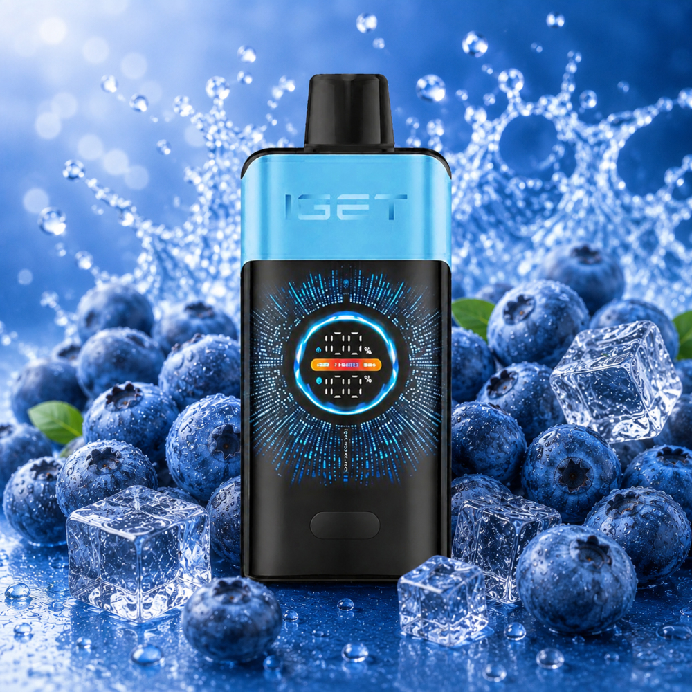 Blueberry Ice IGET ONE 12000 Puffs vape Australia