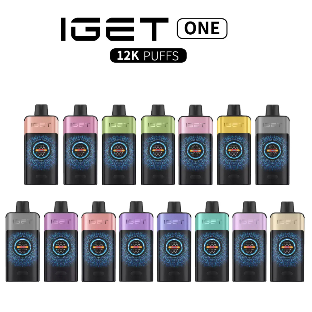 IGET ONE 12000 flavours collection disposable vape Australia