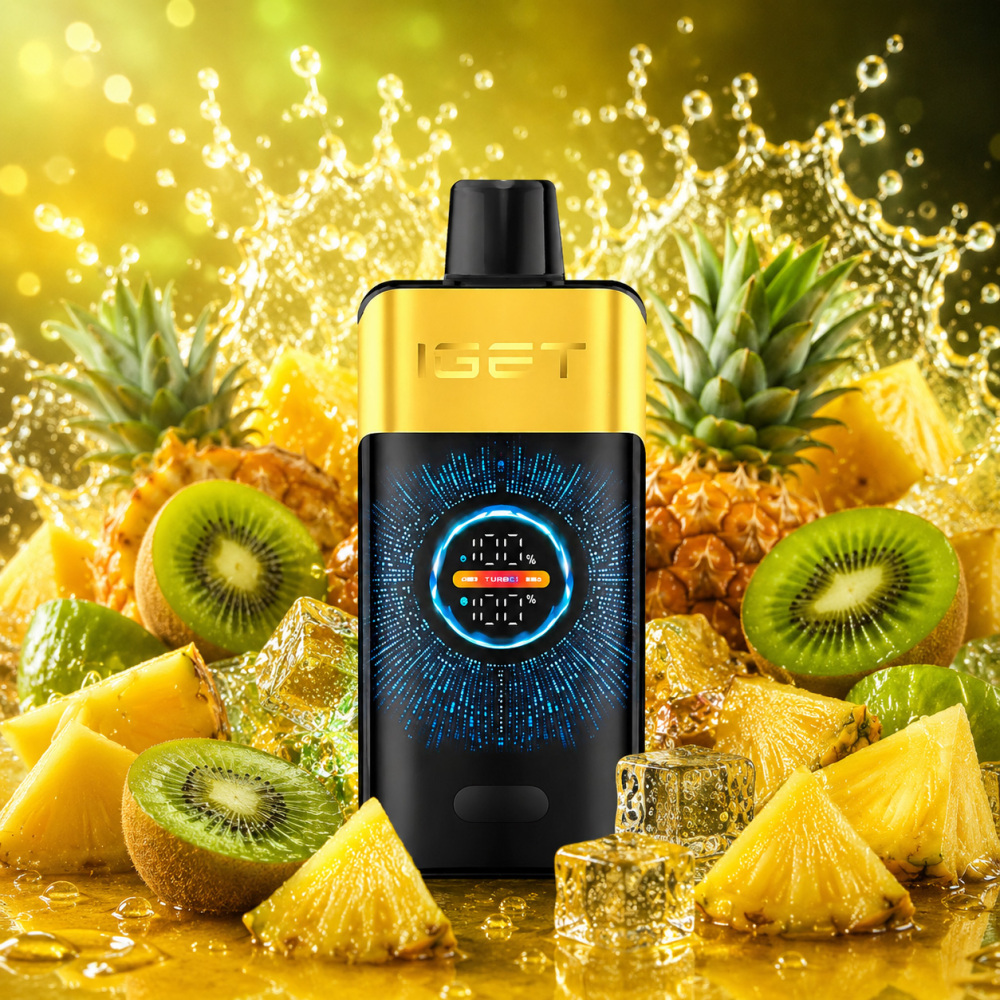 Kiwi Pineapple IGET ONE 12000 Puffs vape Australia