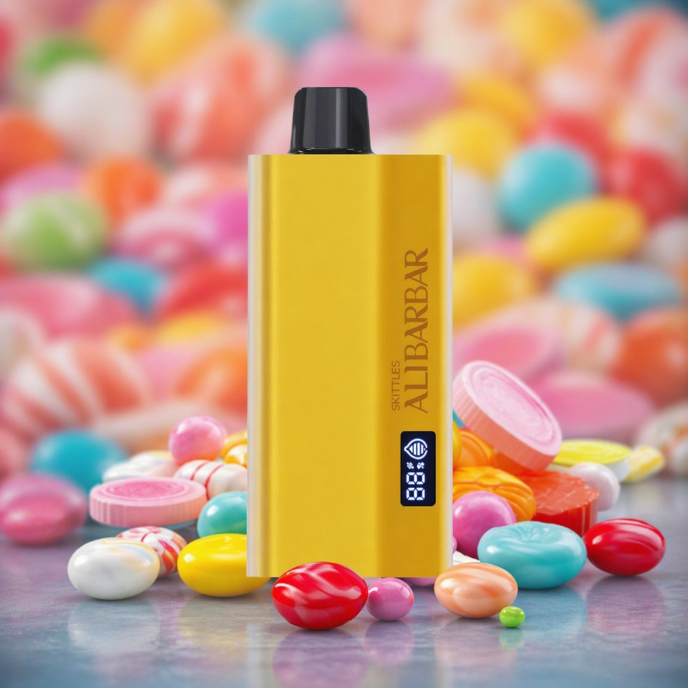 Skittles Vape | ALIBARBAR TEQ 12000 Puffs Fruity Candy Premium Disposable