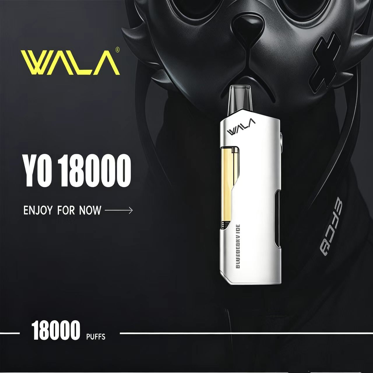 WALA YO 18000 DisposableVape | 18,000 Puffs I Smart Display & Dual Mesh IType-C| Australian Warehouse
