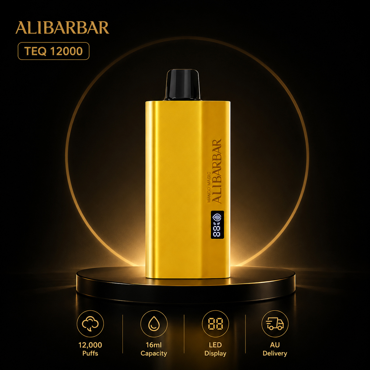 ALIBARBAR TEQ 12000 Puffs Disposable Vape Australia