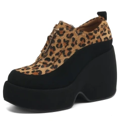 Apricot Leopard Print