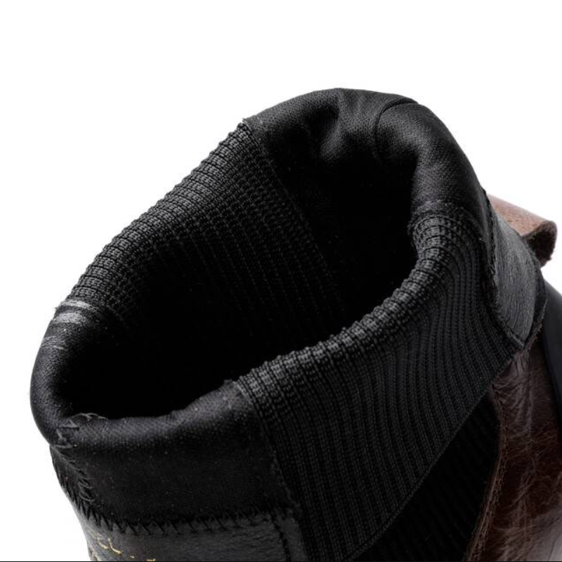 Spring Autumn New British Style Slim 12 CM Height Internal Platform Winter Short Plush Genuine Leather Slip On Women High Top Short Chelsea Boots 60125
