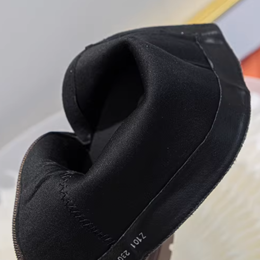 Spring Autumn New Punk Style Slim 10 CM Height Increasing Platform Belt Buckle Genuine Leather Zipper Women Mid-Calf Motorcycle Boots 60126