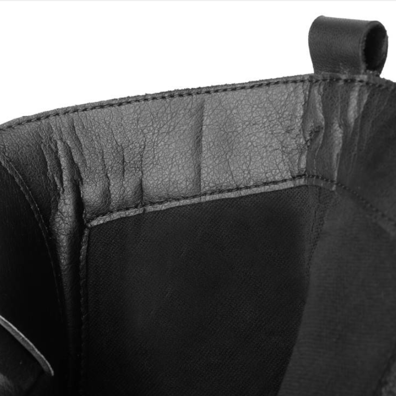 Spring Autumn New Slim 16 CM Super High Heels Platform Lace Up Side Zipper Belt Buckle Genuine Leather Color Block Women Mid-Calf Modern Boots Winter Plush 60129
