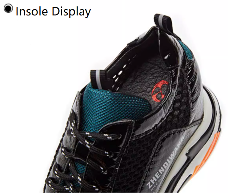 Summer New Korean Style 12.1 CM Slim Height Increasing Platform Hollow Out Mesh Genuine Leather Lace-Up Women Casual Shoes Ladies Sandals 60202