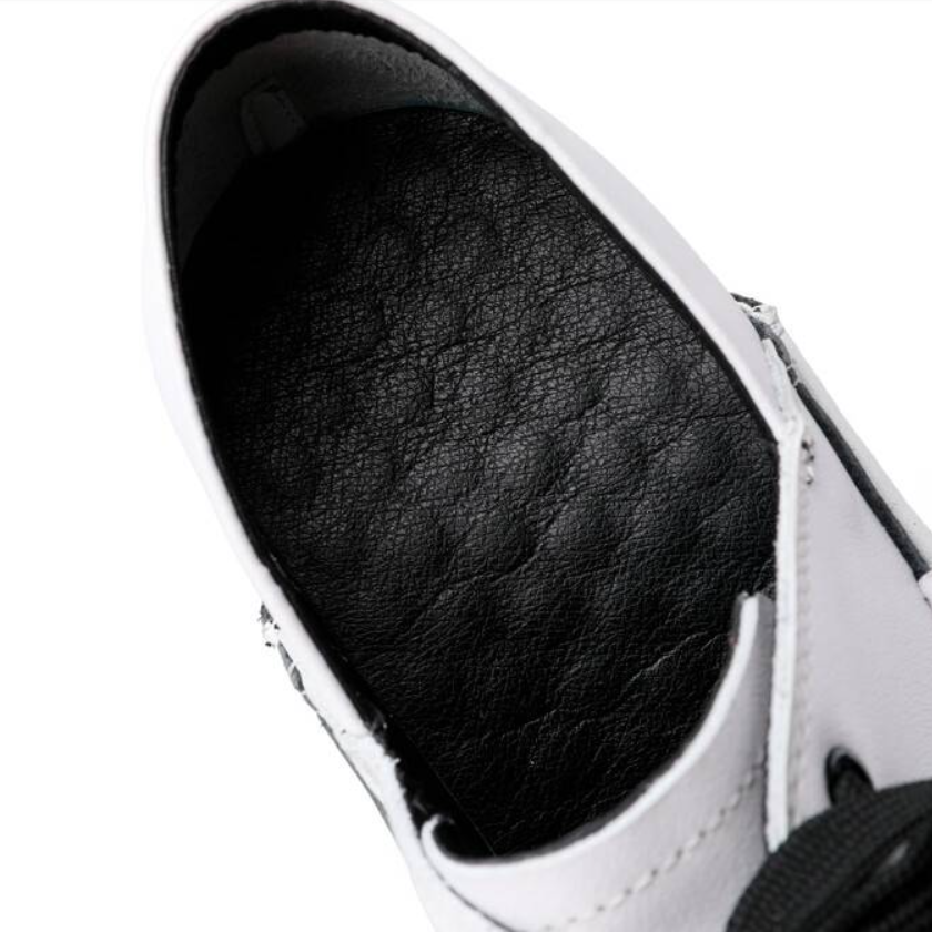 Spring Autumn New Korean Style Slim Height Increasing Platform Mixed Colors Lace-Up Genuine Leather Women Casual Shoea Sneakers