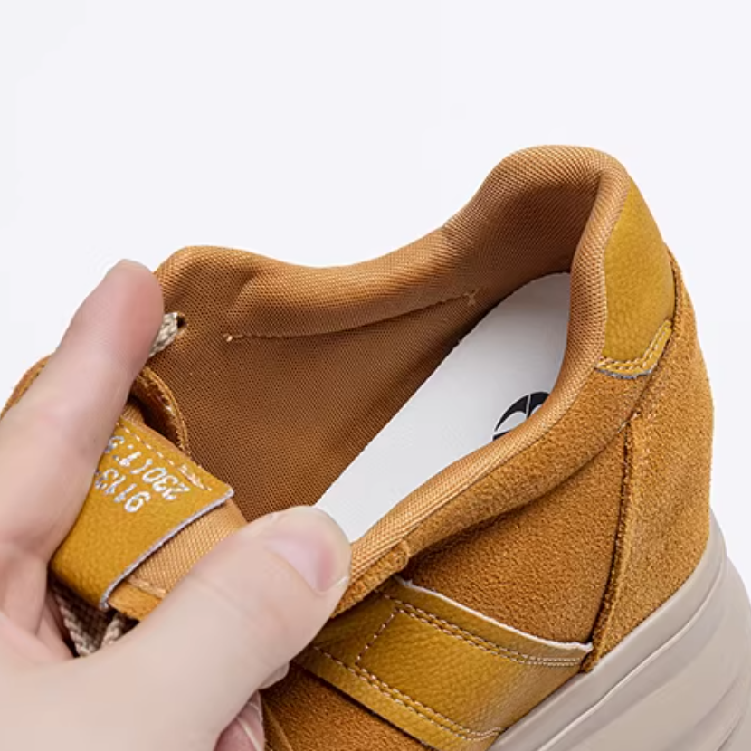 Ultra High Heel Cow Suede British Style Lace-Up Platform 2025 Autumn New Sneakers 11 CM Thick Sole Women's Casual Concise Shoes 60203