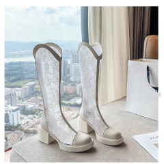 White Microfiber Leather