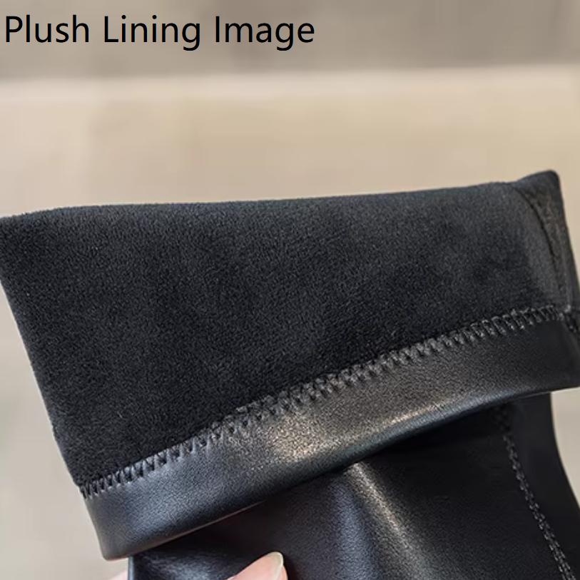 Winter New Slim 12 CM Height Increasing Platform Wedges Cross-tied Genuine Leather Cross-Tied Women Over-the-Knee Long Stretch Boots 60228