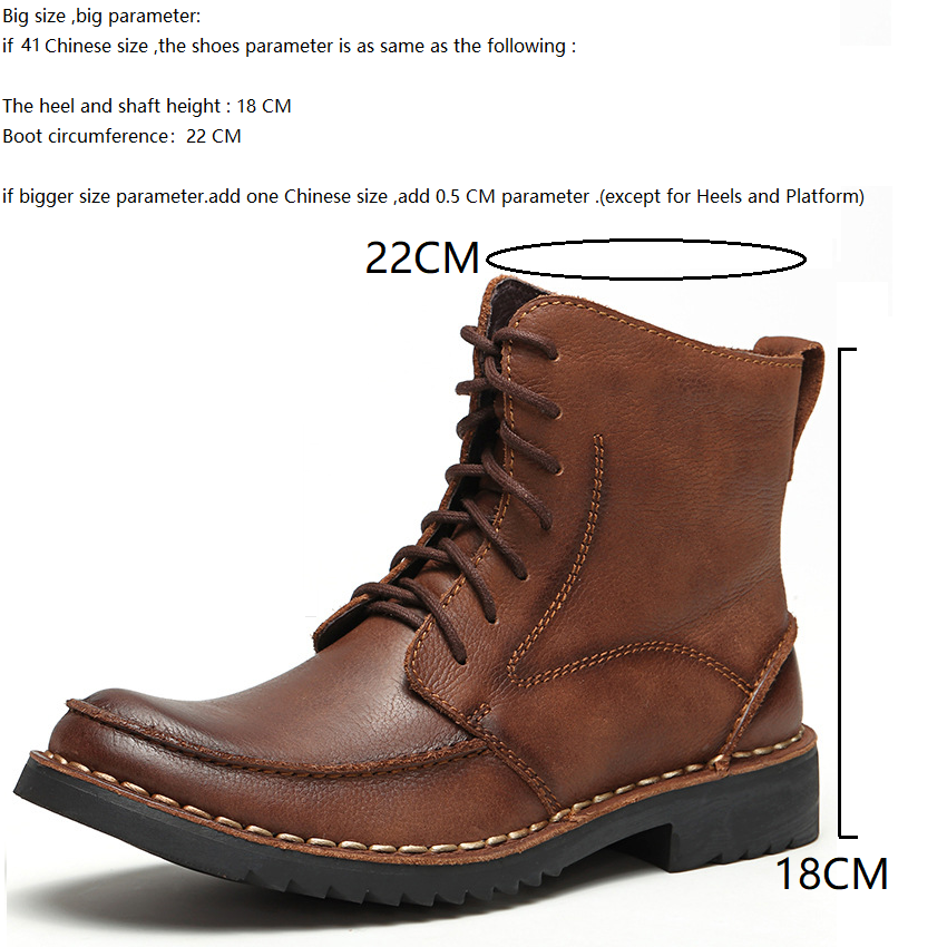 Spring Autumn New British Style Retro Thick Heels Cross-tied Sewing Genuine Leather Side Zipper Men Ankle Short Riding Equestrian Boots 60303