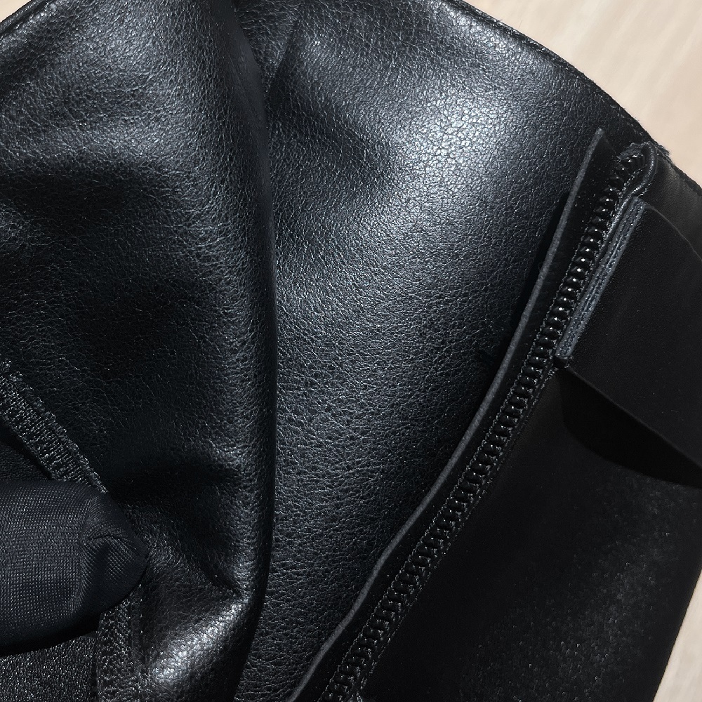 Spring Autumn New Punk 9 CM High Heels Square Toe Platform Belt Buckle Cow Leather Women Knee-High Equestrian Boots Winter Plush 60309