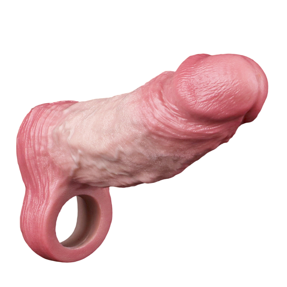 Allman 6.46" x Girth 3.71" Silicone Realistic Penis Sleeve