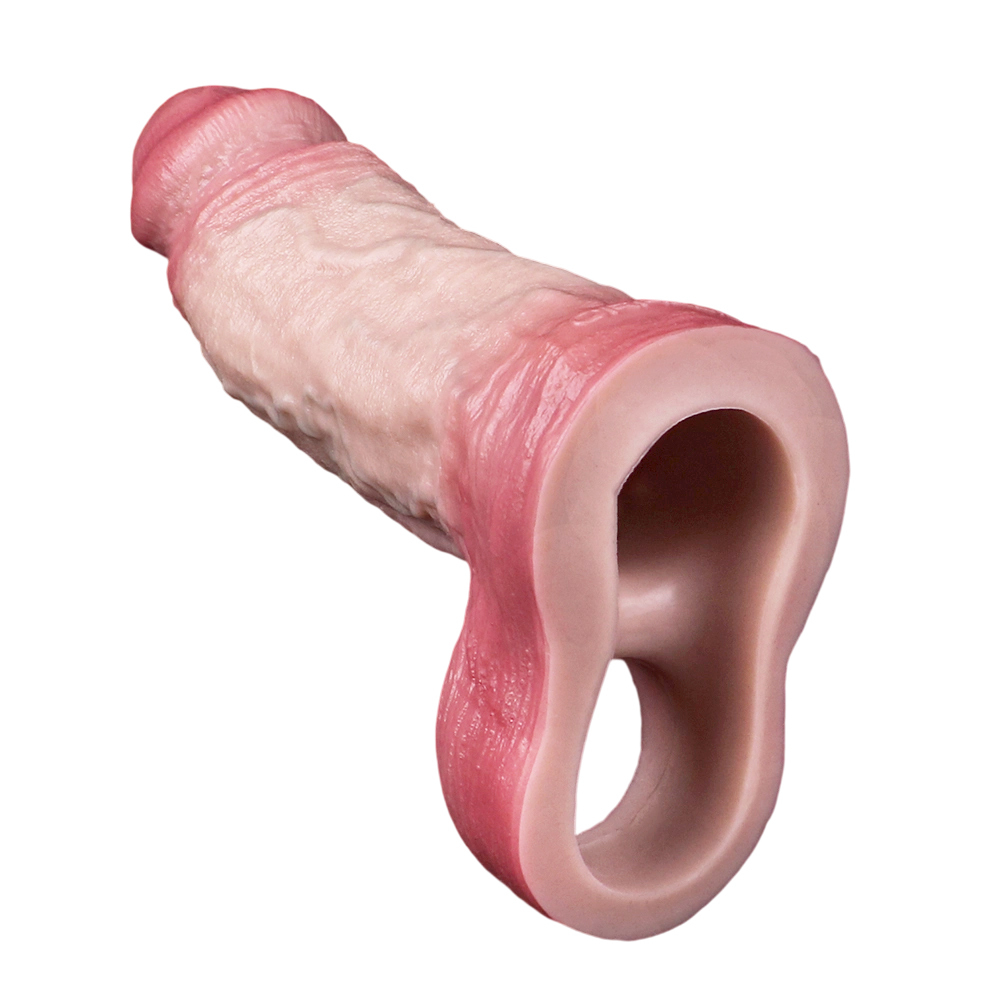 Allman 6.46" x Girth 3.71" Silicone Realistic Penis Sleeve
