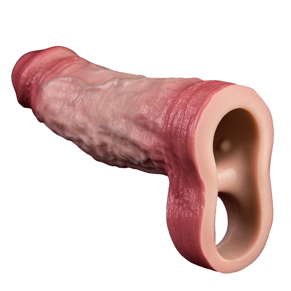 Allman 6.57" x Girth 3.71" Silicone Realistic Penis Sleeve