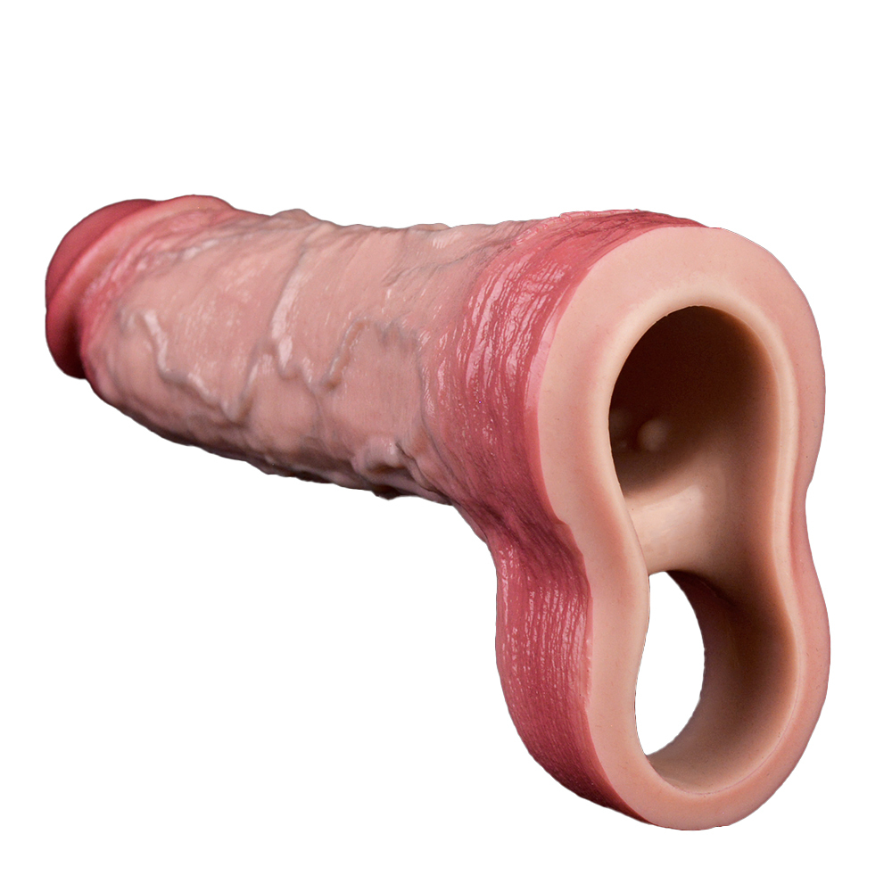 Yevich 7.48" x Girth 3.71" Silicone Realistic Penis Sleeve