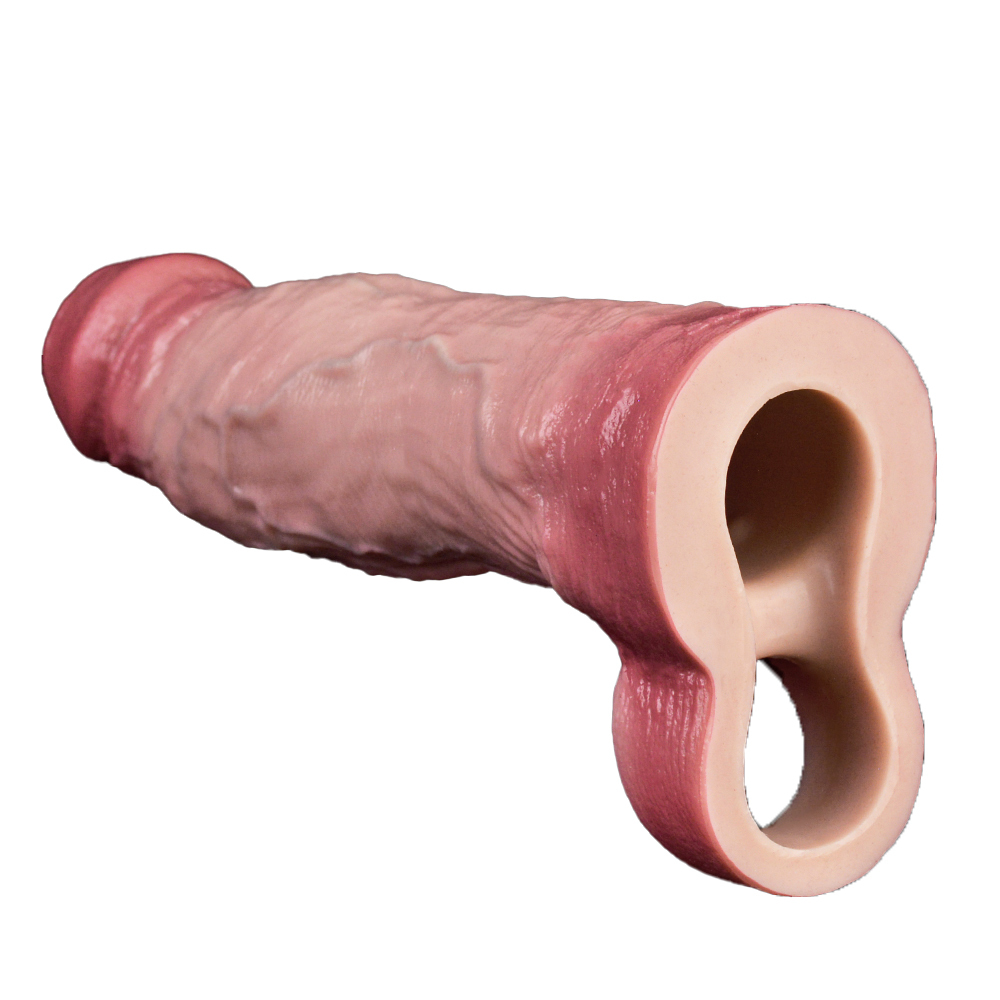 Sauron 8.46" x Girth 3.96" Silicone Realistic Penis Sleeve