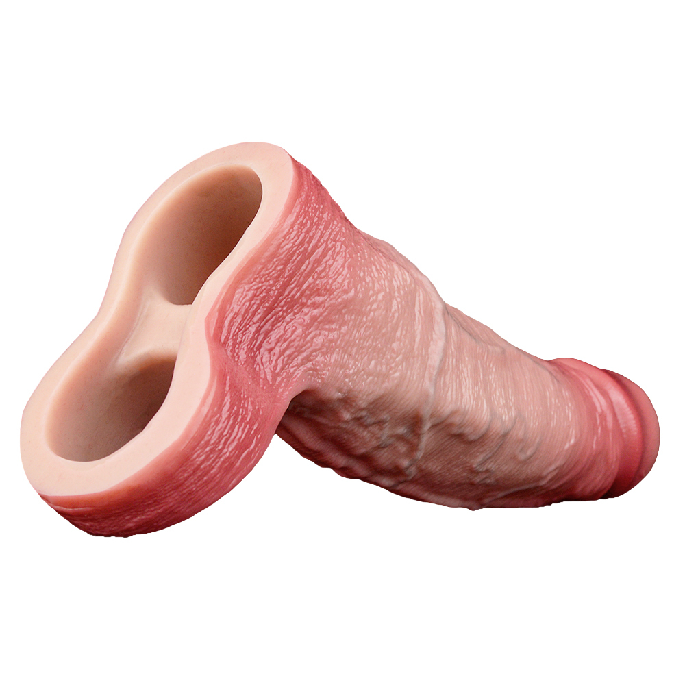 Constantine 5.91" x Girth 3.46" Silicone Realistic Penis Sleeve