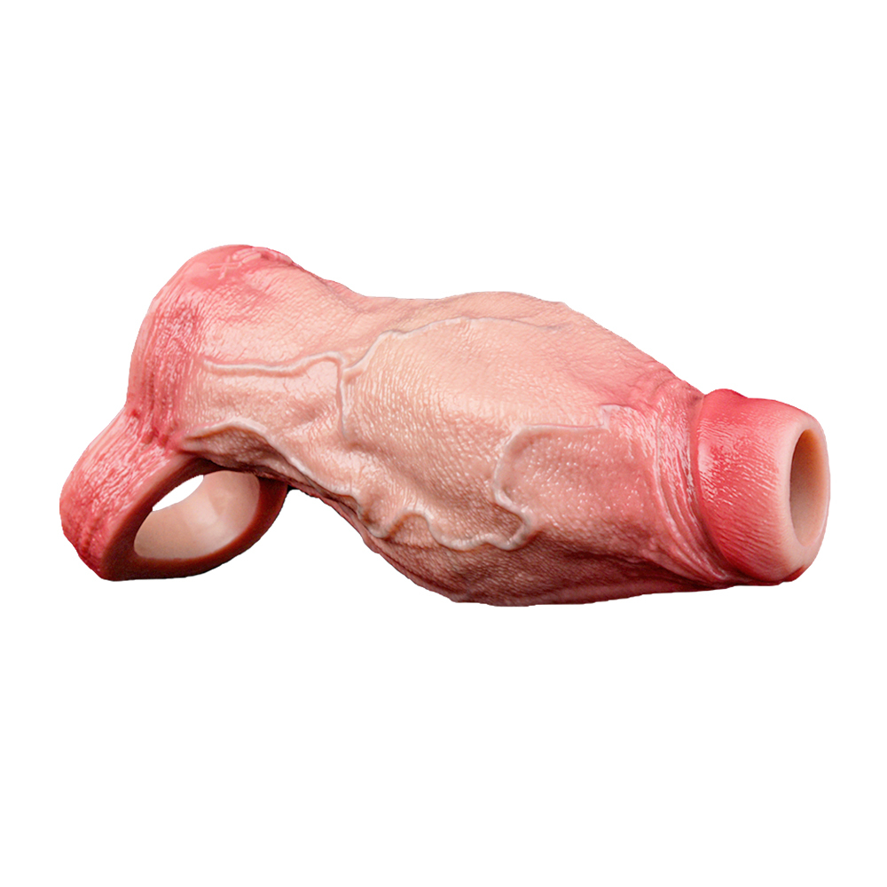 Caesar 6.69" x Girth 3.83" Silicone Realistic Penis Sleeve