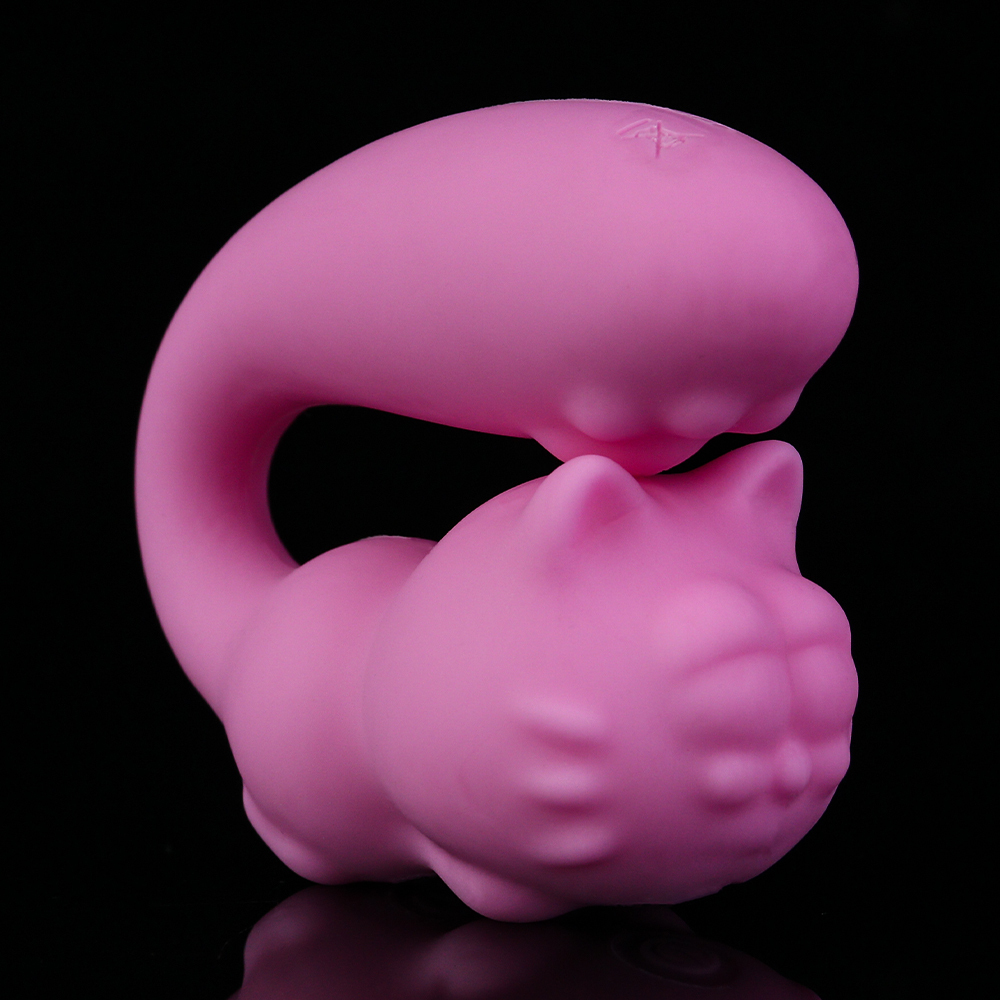 Animal-shaped multi-frequency vibrating portable AV massage wand for female masturbation, wireless electric rear-end dilation plug, sex toy