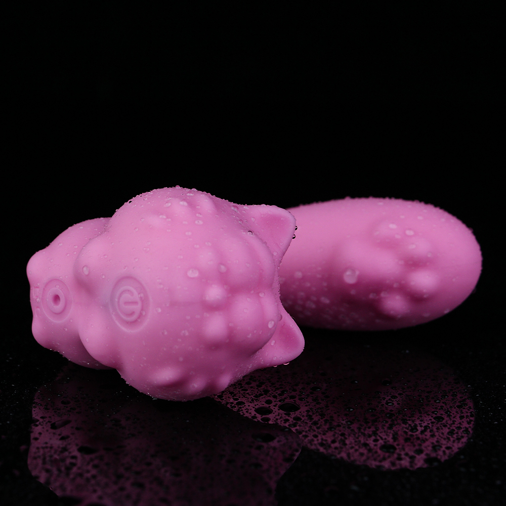 Animal-shaped multi-frequency vibrating portable AV massage wand for female masturbation, wireless electric rear-end dilation plug, sex toy