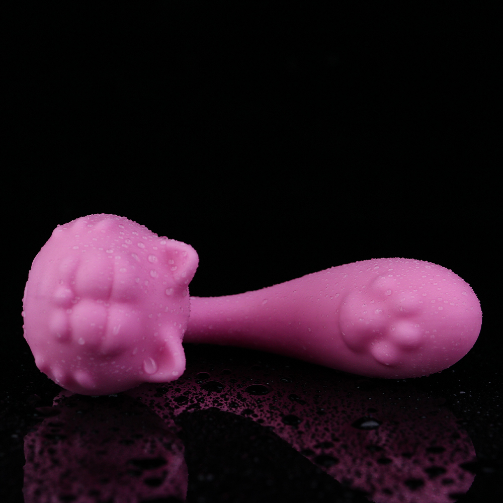 Animal-shaped multi-frequency vibrating portable AV massage wand for female masturbation, wireless electric rear-end dilation plug, sex toy