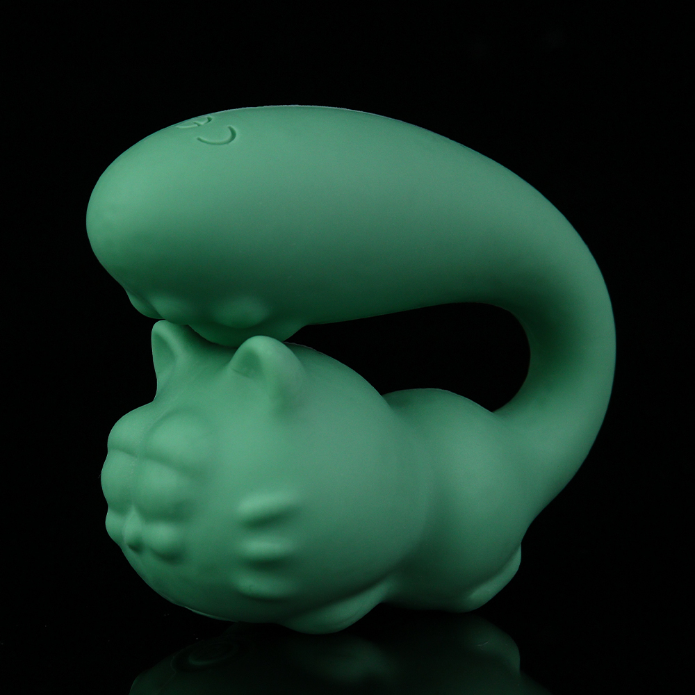 Animal-shaped multi-frequency vibrating portable AV massage wand for female masturbation, wireless electric rear-end dilation plug, sex toy