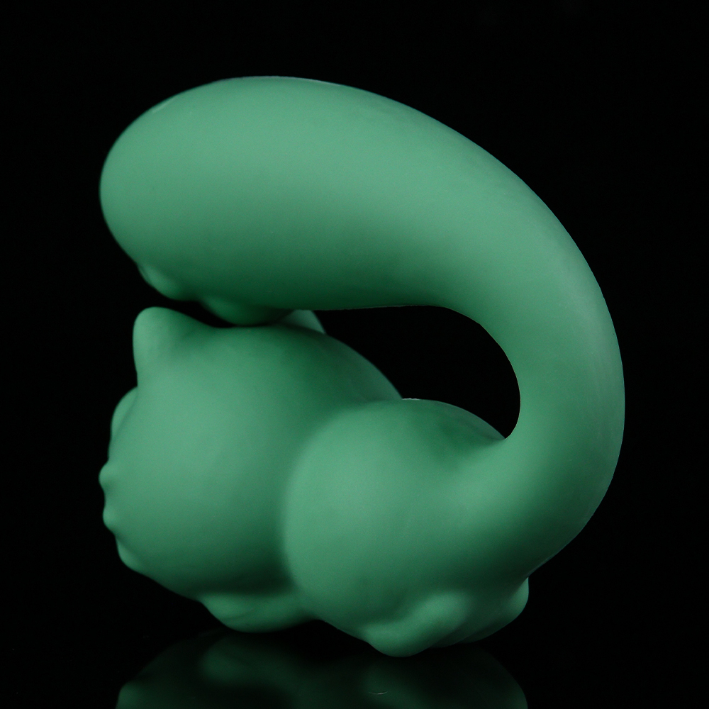 Animal-shaped multi-frequency vibrating portable AV massage wand for female masturbation, wireless electric rear-end dilation plug, sex toy