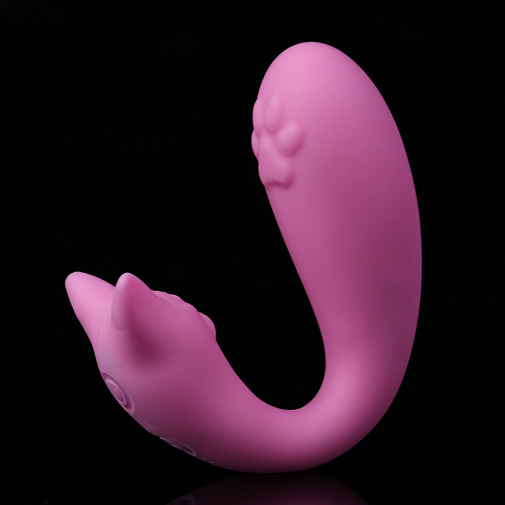 Animal multi-frequency vibrating portable AV massage stick for female masturbation device, wireless electric rear-end dilation plug, sex toy