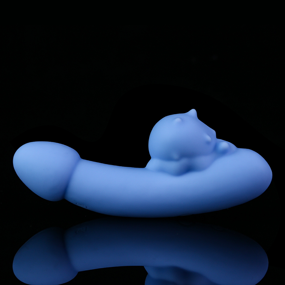 Animal multi-frequency vibrating portable AV massage stick for female masturbation device, wireless electric anal dilator sex toy