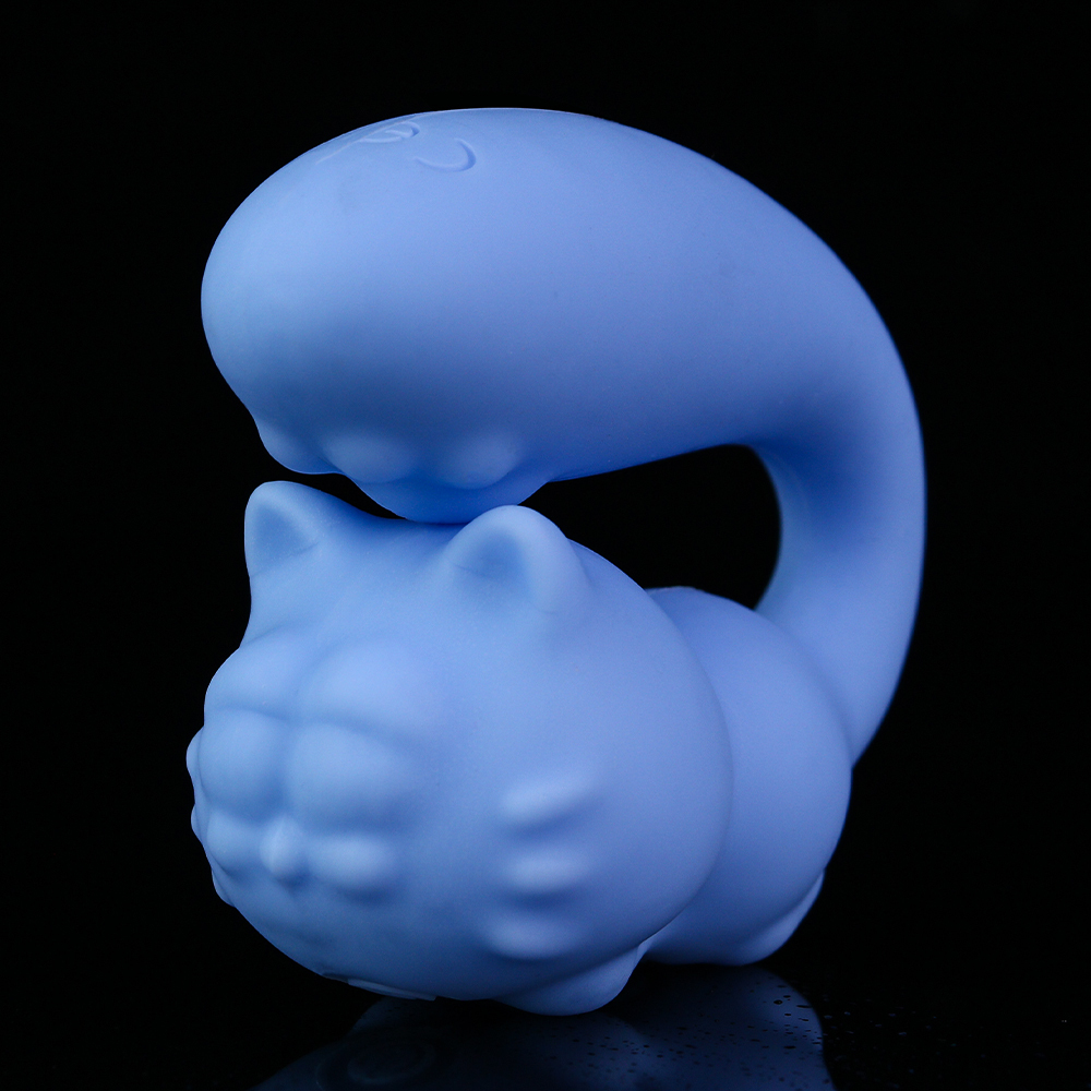 Animal-shaped multi-frequency vibrating portable AV massage wand for female masturbation, wireless electric rear-end dilation plug, sex toy