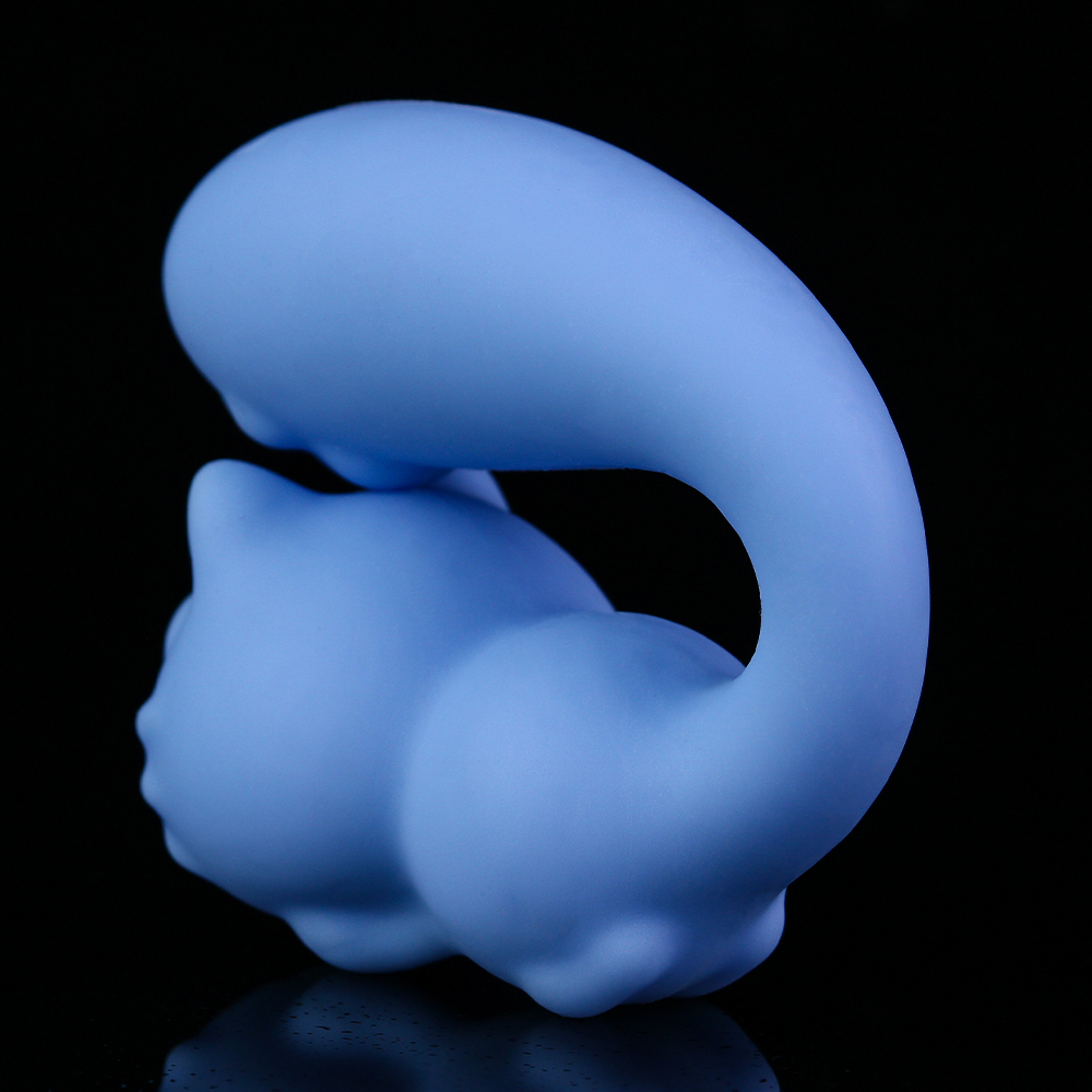 Animal-shaped multi-frequency vibrating portable AV massage wand for female masturbation, wireless electric rear-end dilation plug, sex toy