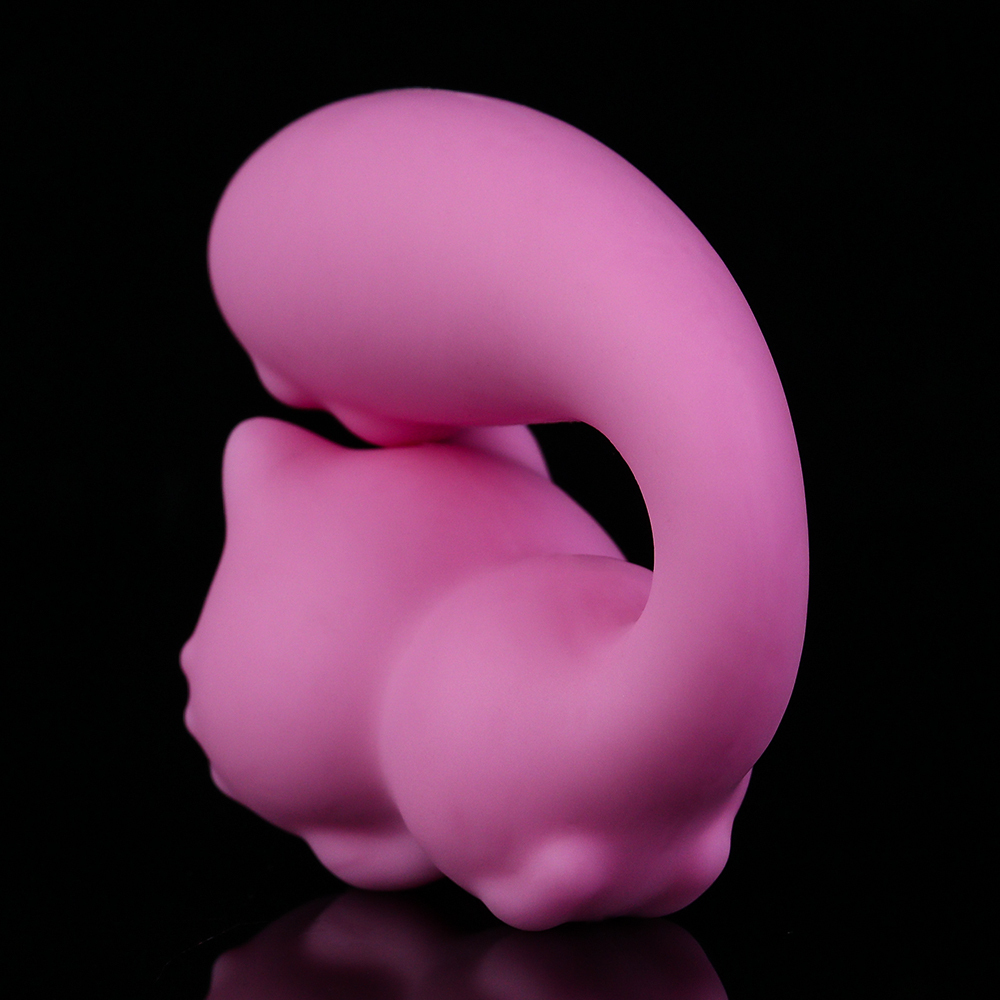 Animal-shaped multi-frequency vibrating portable AV massage wand for female masturbation, wireless electric rear-end dilation plug, sex toy