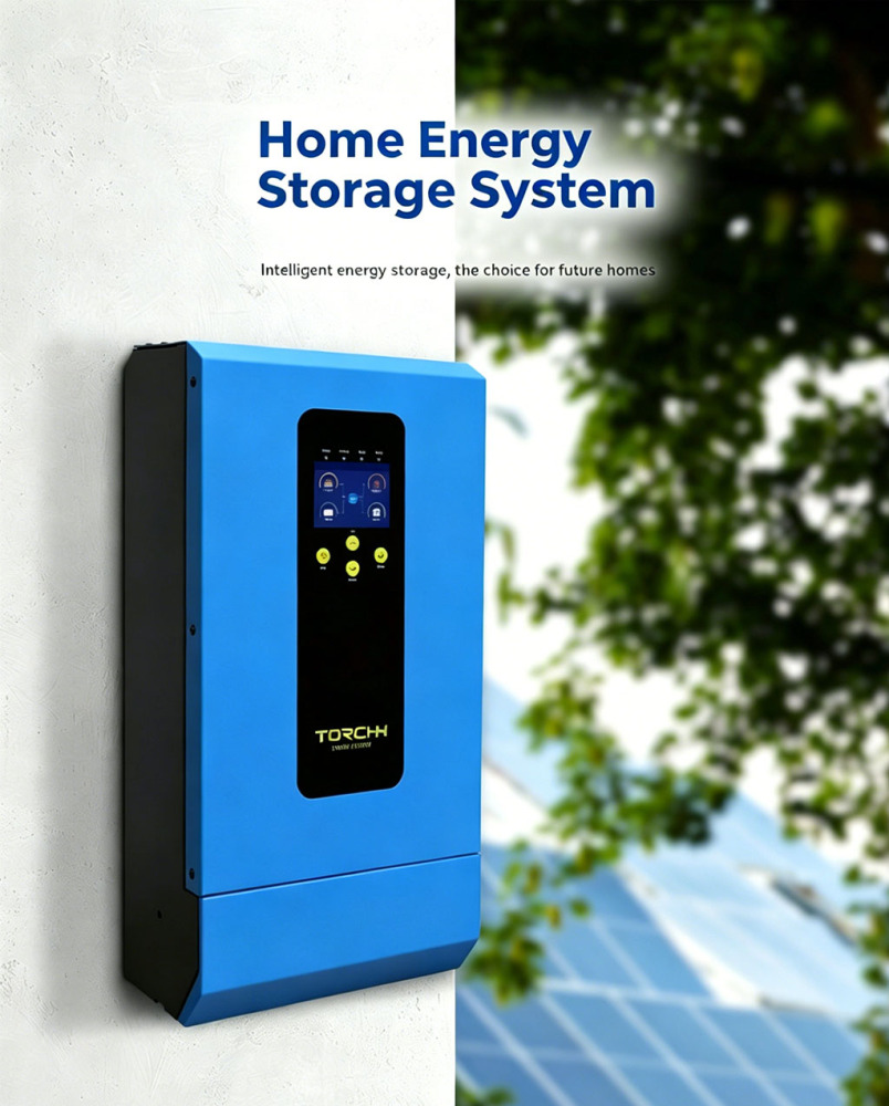 All-In-One Solar Inverter Charger, Off-Grid Hybrid Inverter, Compatible with Diesel Generator for Shed Farm RV Remote Power System