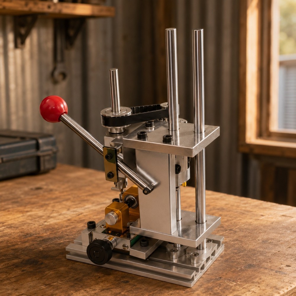 Compact Bench Drill Press – Precision Mini Drill for Shed, Hobby & Light Workshop Jobs
