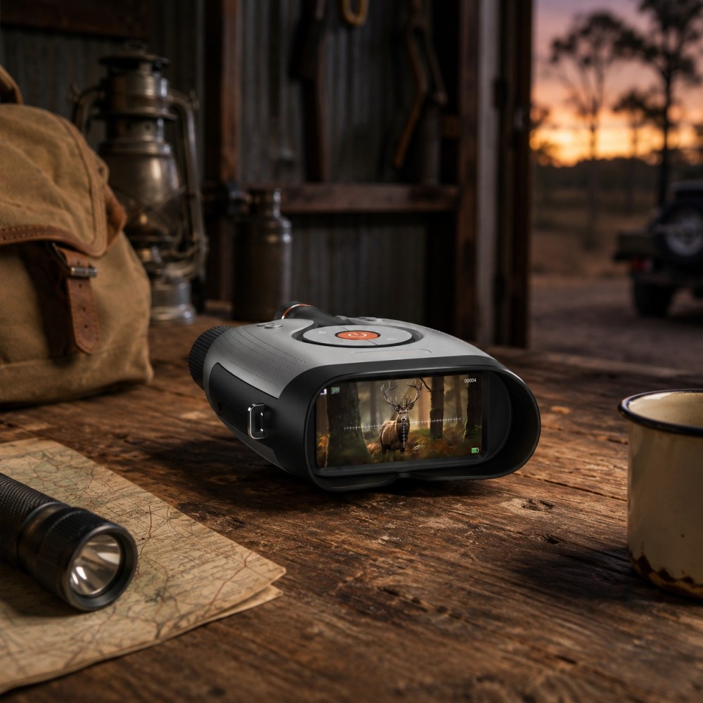 Night Vision Device – 4K Night Vision with 52MP Photo Capture, 3" Screen & 8x Zoom